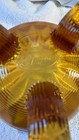 Fenton Glass Bowl - Classic Ribbed Diamond Optic Pattern — photo 6