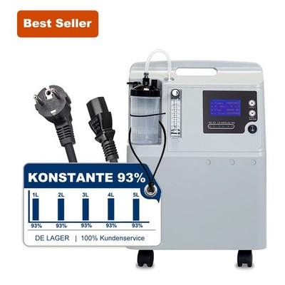 1-5L/min Professioneller Sauerstoffkonzentrator Sauerstoffgerät Konstante 93% EU