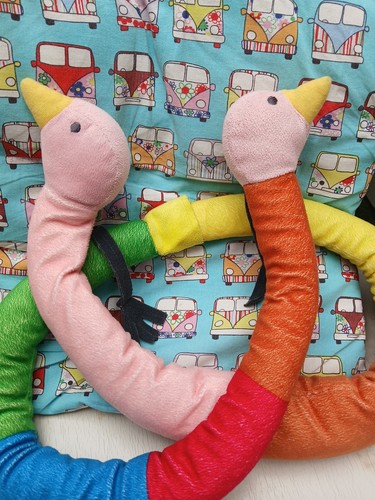 IKEA Sagoskatt cuddle toy. Snake Bird Plushie - Bild 3 von 5