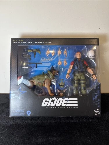 GI Joe Classified Series #157 Law & Order Christopher Lavigne K-9 New