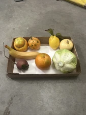 Vintage Fruit and Vegetable Decor