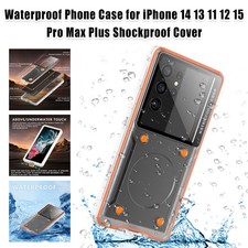 New 360  6.6FT Waterproof IP68 Phone Case Underwater Cover for iPhone Samsung