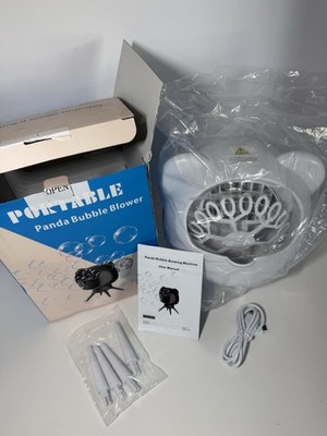 Portable Panda Bubble Maker Bubble Machine