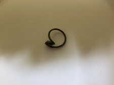 Vintage Genuine Sapphire Ring .925 sterling Silver size 7