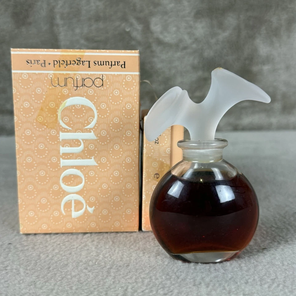Chloe By Karl Lagerfeld 30ML 1.7 Oz Pure Parfum Perfume Vtg Splash Open Box - Image 2 of 4