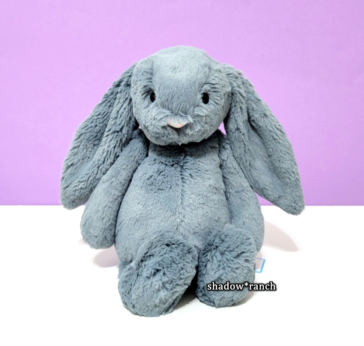 ぬいぐるみ  small Bashful Dusky Blue Bunny Bashful Dusky Blue Bunny - Official Jellycat