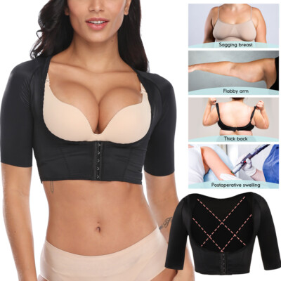 Upper Arm Shaper Women Faja Post Surgery Slimming Compression Sleeves Tank Tops