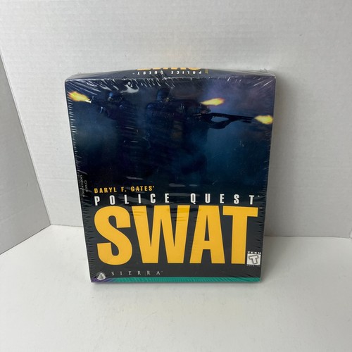Police Quest SWAT Daryl F Gates PC Video Game New Sealed - Picture 1 of 16