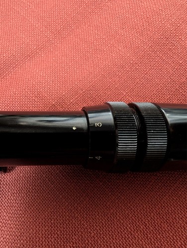 Bushnell Custom 3x-7x .22 Rimfire Rifle Scope Made In Japan W/ Base Mint Cond. - Picture 7 of 12