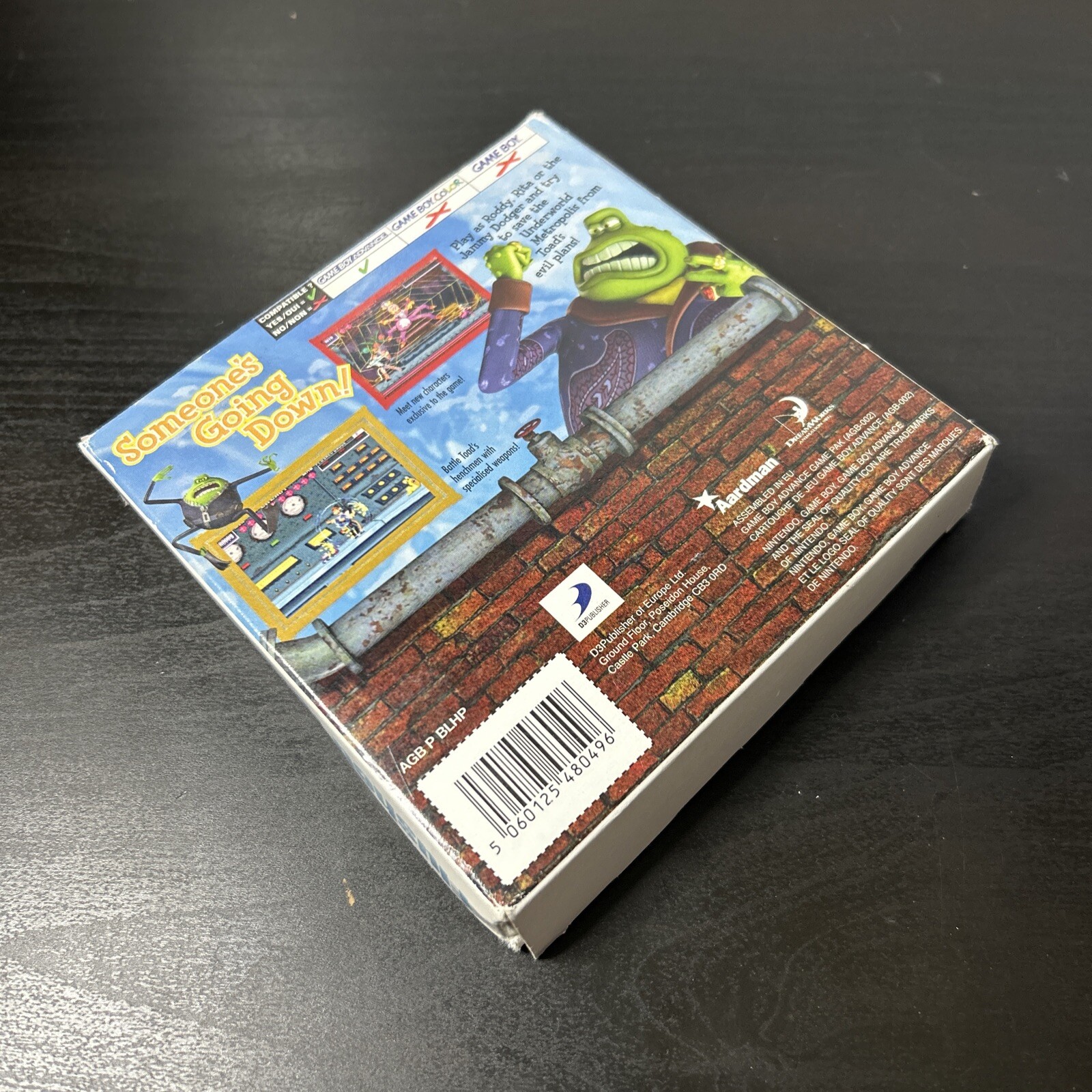 Flushed Away GBA Nintendo GameBoy Advance Game Complete CIB Tested