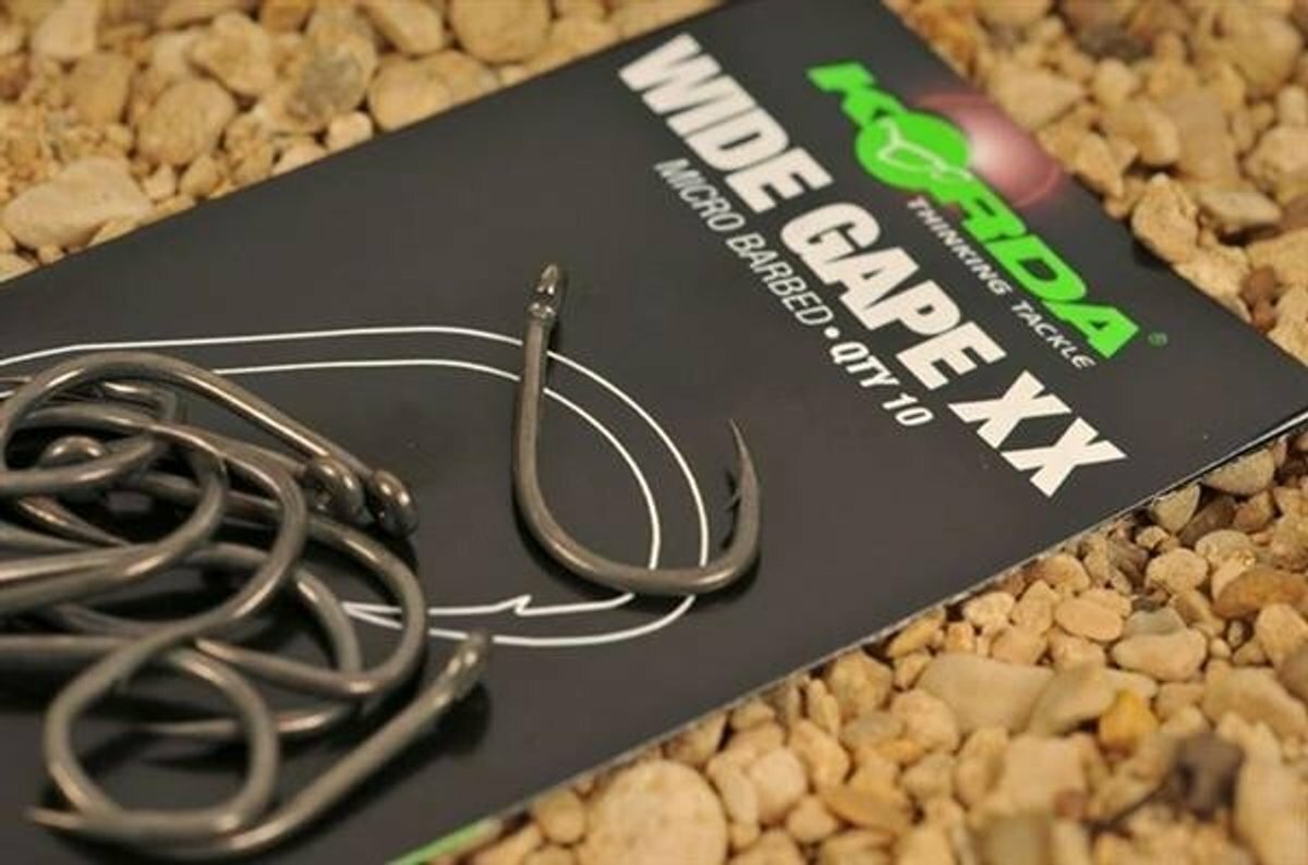Korda Hooks Wide Gape, Longshank, Kurv, Mixa, Krank, Choddy
