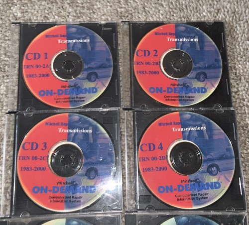 Lot 18 CD Automotive Manuals Mitchell On Demand Repair Domestic & Imports 83-00 - Picture 4 of 11