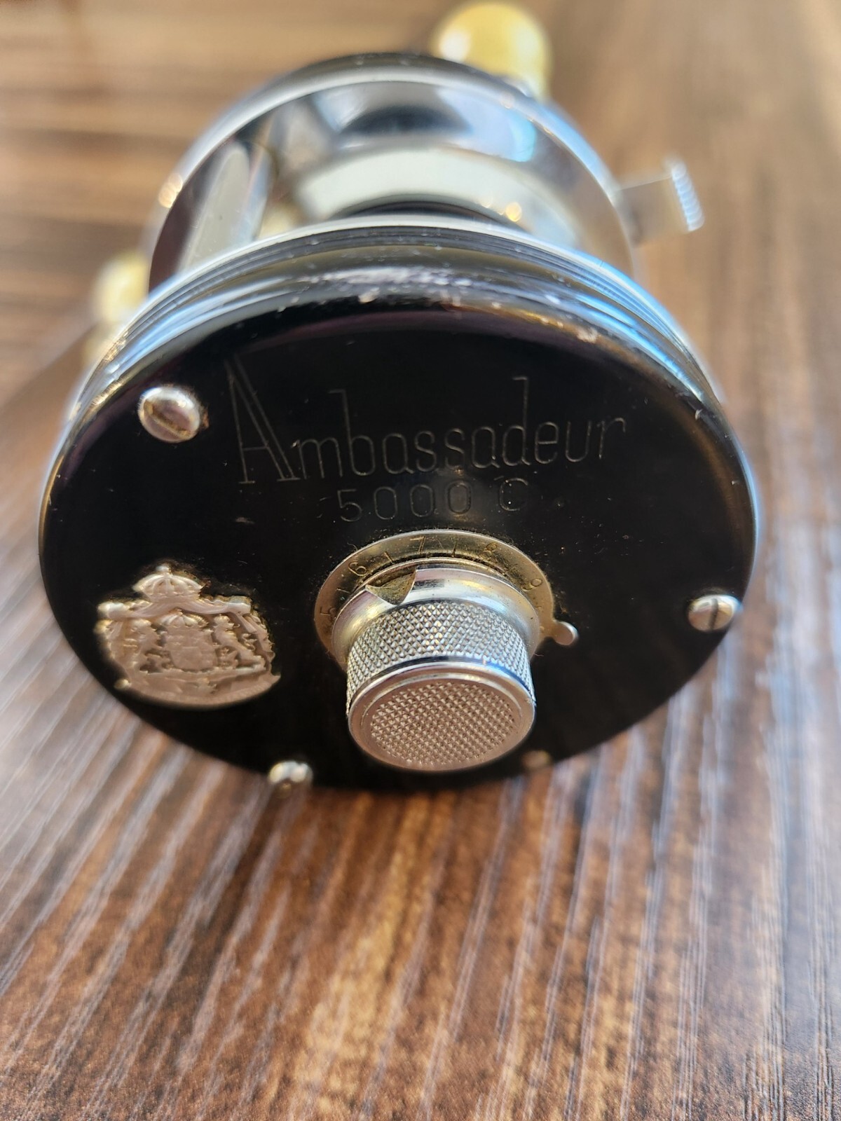 1027.Abu Garcia ambassadeur グリーン ジャンク品 Abu Garcia