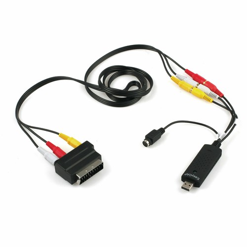 USB 2.0 Video VHS to DVD VCR HDD Converter Scart RCA Cable Adapter Capture Card - Picture 10 of 12