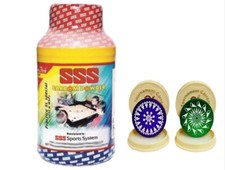 Carrom Powder 500Gm With Carrom Tournament Striker Pack of 2