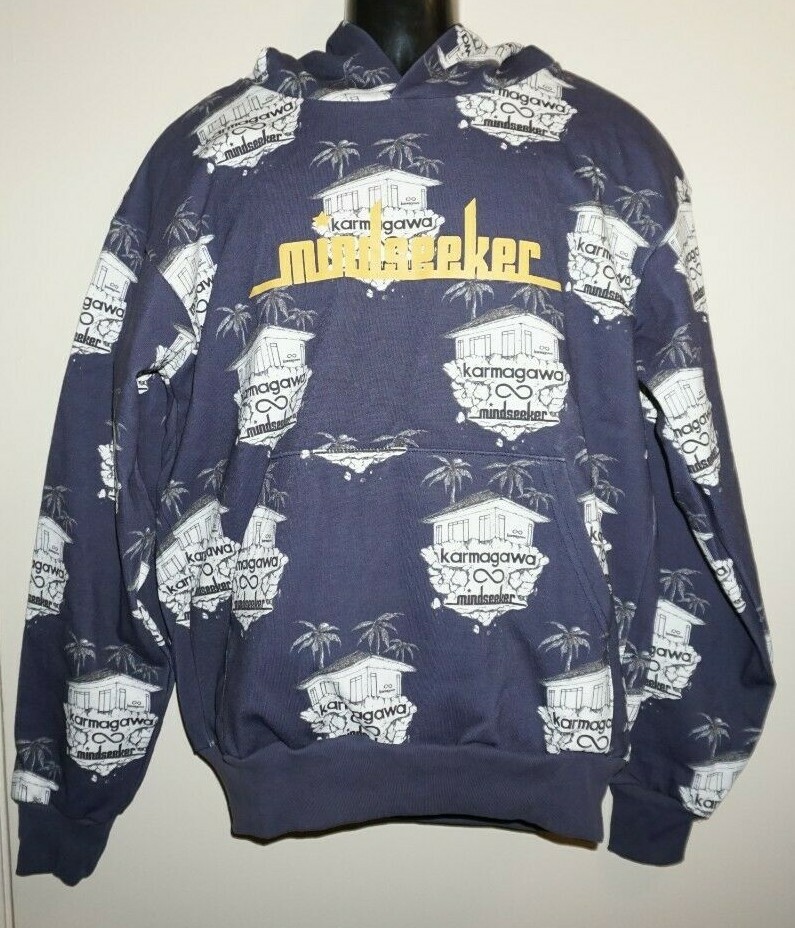 Mindseeker x Karmagawa Island Print Urban Streetwear Sweatshirt 