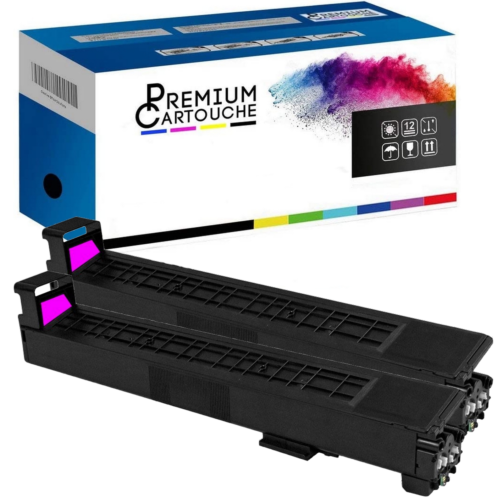Cartouche 827A Magenta compatible CF302A idéale pour les rapports de réunion en grand volume