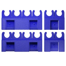 1971-77 Triumph TR7 Stag Blue Spark Plug Wire Holder Set for 7mm Wires