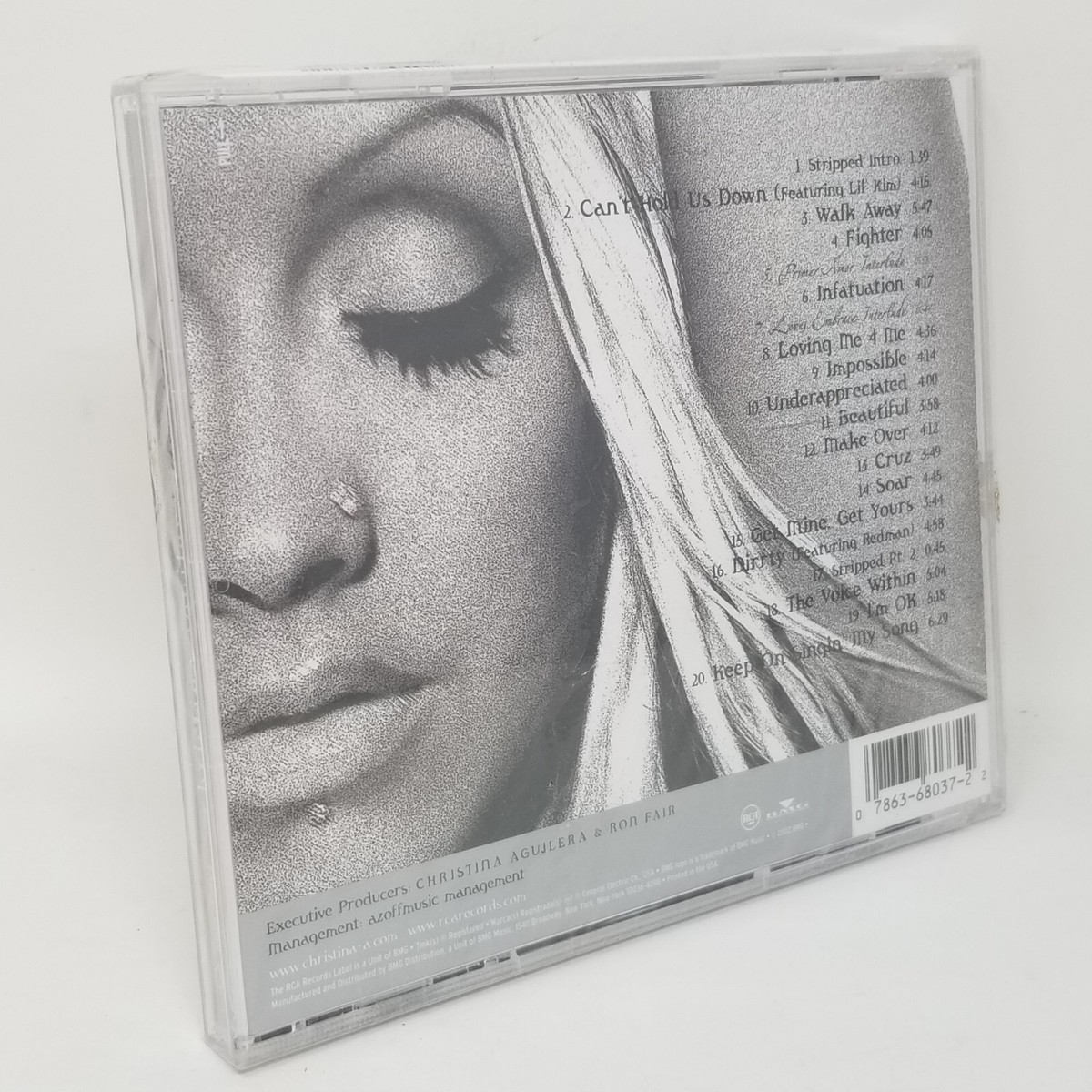 Christina Aguilera Stripped CD Factory Sealed | eBay