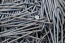 (175) Phillips Flat Head 12 x 4 Type A Zinc Plated Sheet Metal Screw #12 SMS