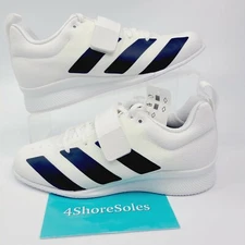 NEW Adidas Men's SIZE 4 Adipower Weightlifting 2 White Black Yellow F99813