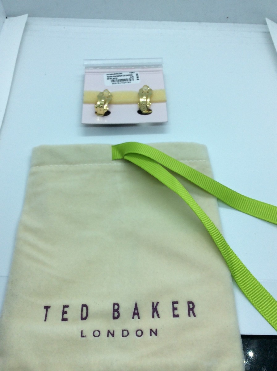 ted baker clip on earrings