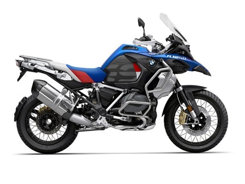 BMW R 1250 GS ADVENTURE 2018-2024 plantilla vectorial 1/1 dirección asistida eléctrica pdf formato CDR - Imagen 2 de 2