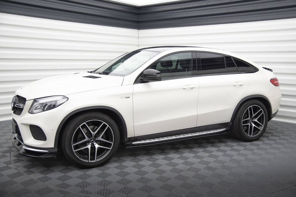 Cup Seitenschweller Ansatz FüR Mercedes-Benz GLE Coupe 43 AMG Amg-Line C292-image