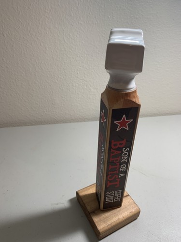 Epic Brewing Son of a Baptist Coffee Stout Beer Tap Handle - Picture 2 of 6