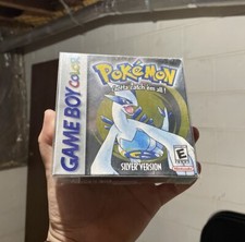GBC Pokemon Silver Authentic With The Original Box No Manual