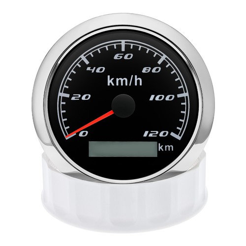85mm Waterproof GPS Speedometer 0-120KM/H Odometer For Marine Boat Car SUV ATV - Picture 6 of 15