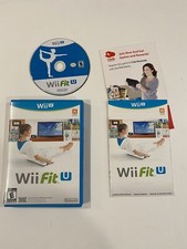 Wii Fit U (Nintendo Wii U, 2014) Game Only In Original Case With Manual, Tested!