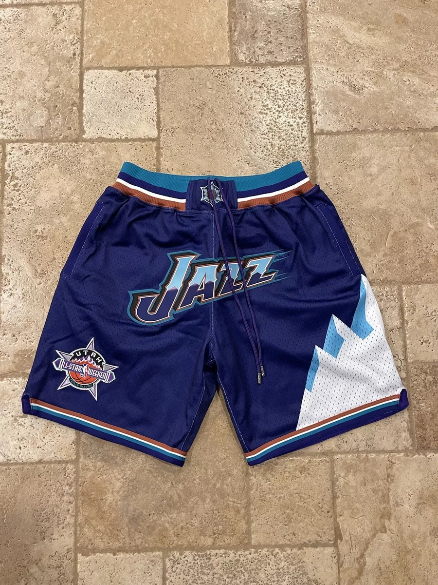 Just Don x Mitchell & Ness NBA Utah Jazz Shorts size Medium