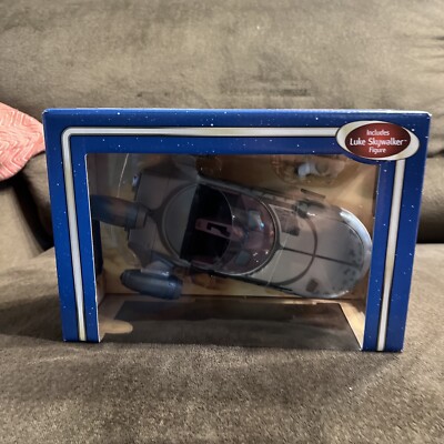 Star Wars A New Hope Luke Skywalker & Landspeeder Hasbro 2002 New
