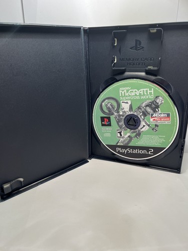 Jeremy McGrath Supercross World (Sony PlayStation 2, 2001)Pre-Owned No Manual - Picture 3 of 4