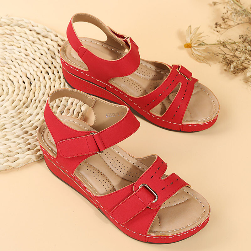 Ladies Slingback Womens Sandals Casual Orthopedic Wedge Summer Walking