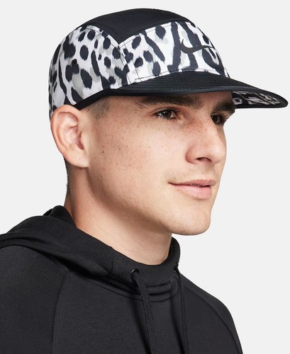 🔶️UNSTRUCTURED FLATBILL DRI-FIT RUNNING HAT ANIMAL PRINT SAFARI 5 PANEL AW84 - Picture 4 of 8