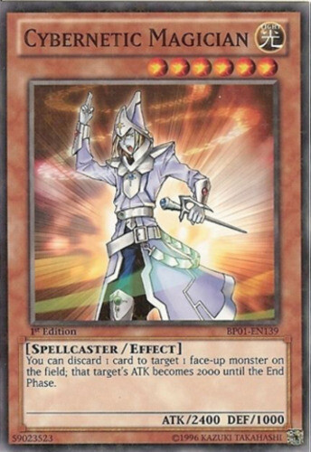 Cybernetic Magician BP01-EN139 Starfoil Rare Unlimited Edition x1 Modera