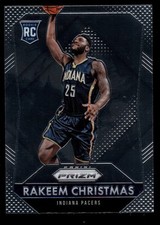 RAKEEM CHRISTMAS #313 INDIANA PACERS ROOKIE CARD RC 2015-16 PANINI PRIZM CHROME