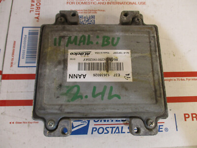    2011 Chevrolet Malibu  Computer Brain Engine Control Module ECU ECM AANN 2.4L