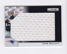 2011 PANINI RS Longevity Rookie Ryan Mallett Patriots #256 RC Material /50