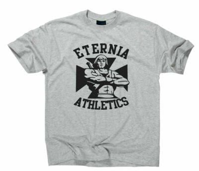 Eternia Athletics Motu T-Shirt He-Man Masters Of The Universe Grayskull Power