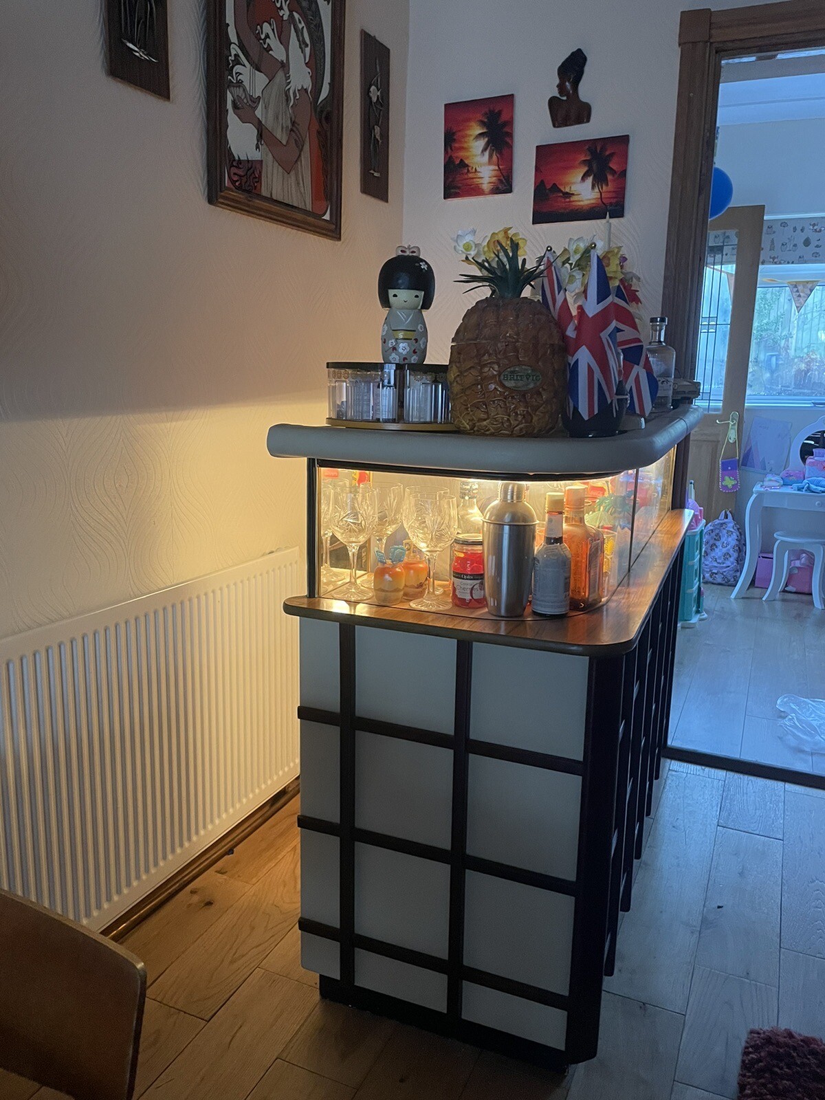 vintage retro home cocktail bar eBay