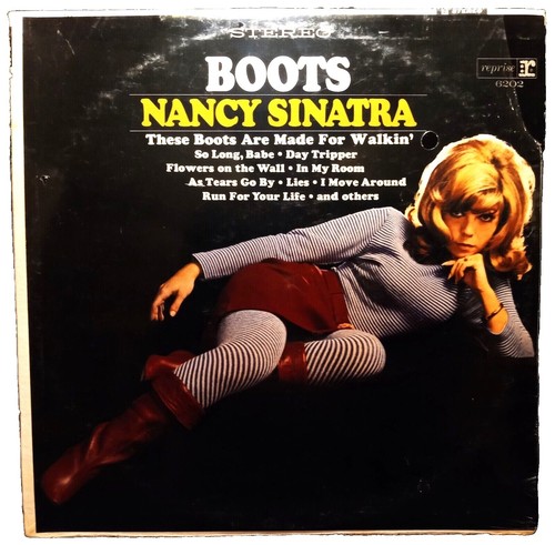 【美品】Nancy Sinatra 「Boots」 LPレコード 12