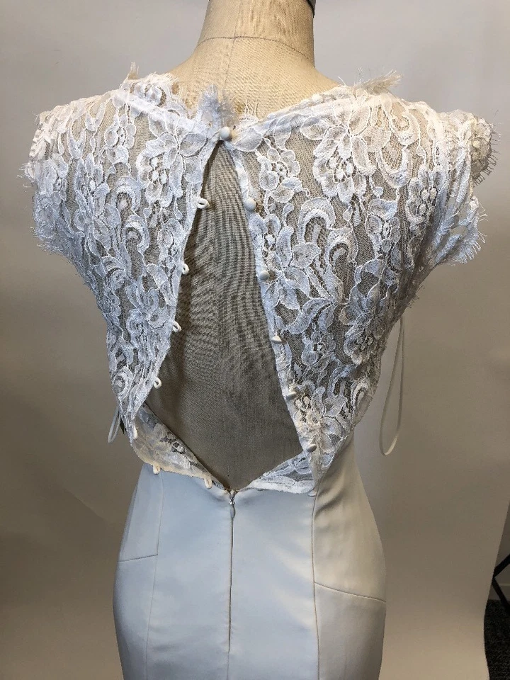 Vestido de novia BHLDN Nicole Miller “Lauren” espalda de encaje HK0006 Foto 3 de 4