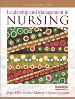 Leadership And Management In Nursing (4th Edition) By Mary Ellen Grohar-murray, on sale Leadership And Management In Nursing (4th Edition) By Mary Ellen Grohar-murray, on sale