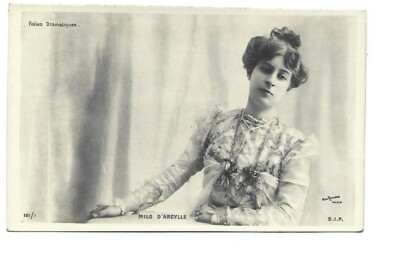 CPA CELEBRITE / Yvette Darcy / Artiste De Cabaret /Femme 1900 / Art Nouveau EUR 5,00 - FR