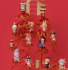 POPMART Loong Presents the Treasure Series Blind Box Confirmed Figure Toys Gife