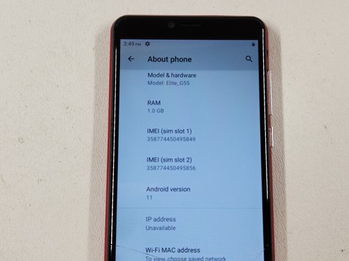 SKY Devices Elite G55 - 8GB (GSM Unlocked) Dual SIM Smartphone - CRACKED -Q5512 - Picture 3 of 8
