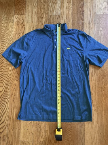 The Masters Collection Augusta Golf Polo Shirt Mens XL Green 100% Pima Cotton - Picture 17 of 18